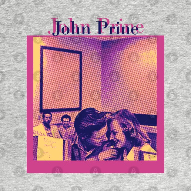John Prine Duotone - Kiss Her by Hirasaki Store